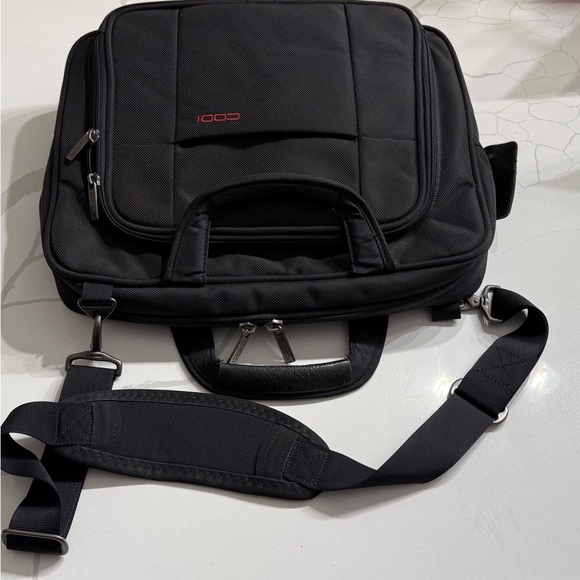Codi Black Laptop Bag for Men - Picture 2 of 6